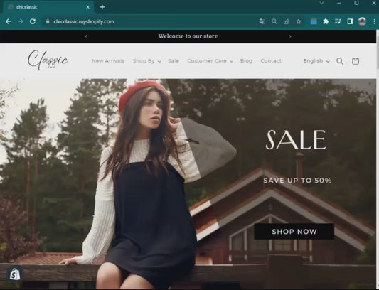 Chic Classic - Shopify Theme